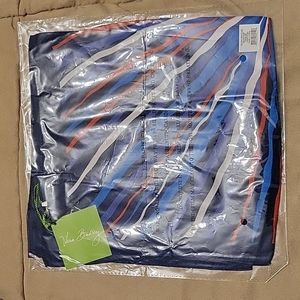 NWT Vera Bradley Cobalt Stripe Scarf Neckerchief